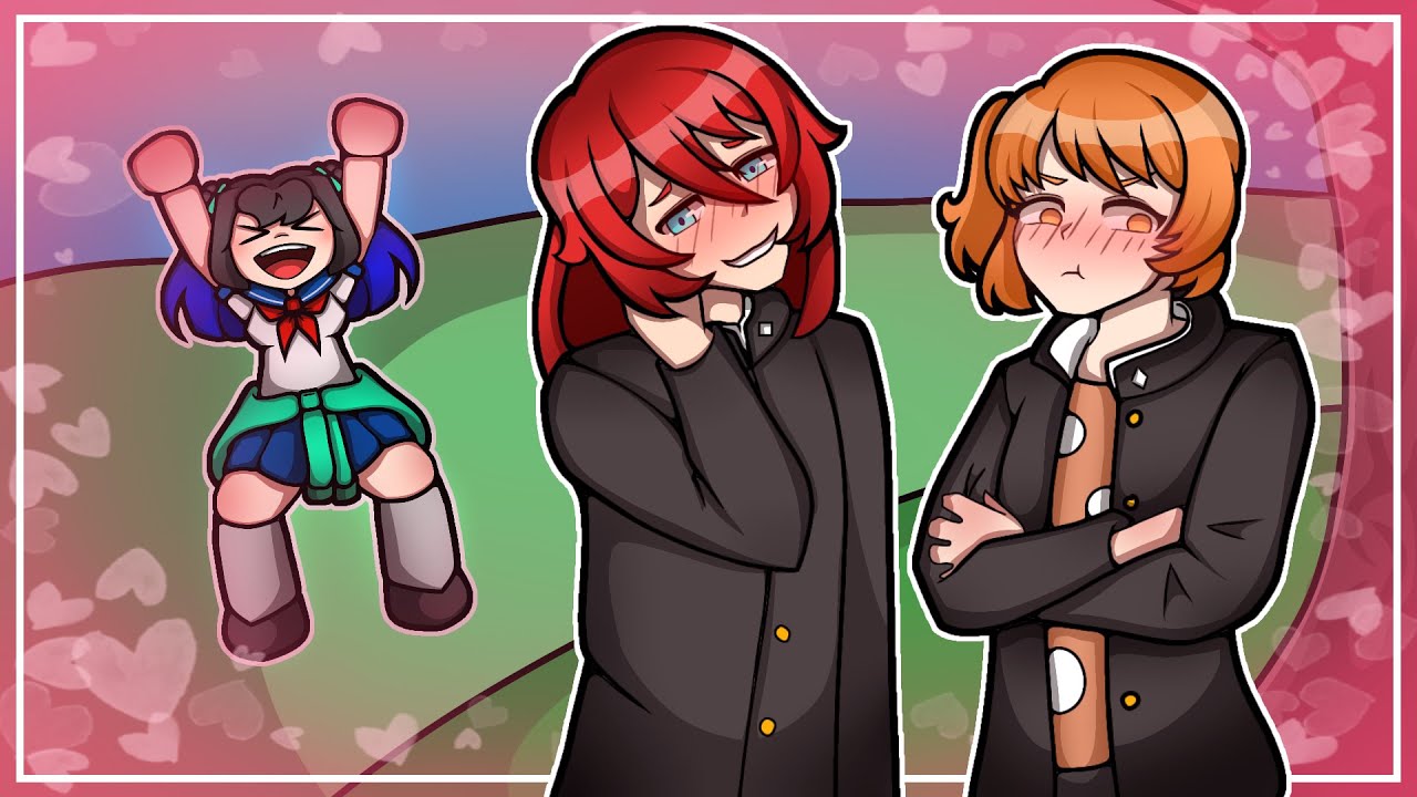 💌 LA FELIZ PAREJA 💌 (Sale mal) | Yandere Simulator Rivales Masculinos