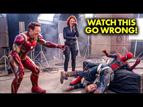 Hilarious MARVEL Bloopers Ever Caught Behind The Scenes!