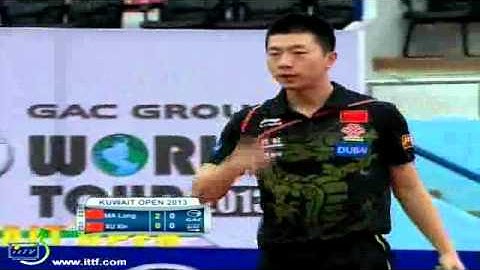2013 Kuwait Open MS SF: XU Xin CHN - MA Long CHN