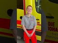 🚑 #rettungsdienst = Teamspirit 🤗 #shorts #johanniter