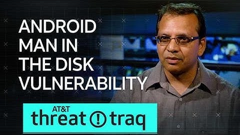8/16/18 Android Man in the Disk Vulnerability | AT&T ThreatTraq