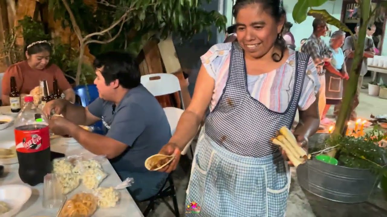 Ritual de agradecimiento (partera tradicional) Ahuatitla Orizatlan, Hidalgo 