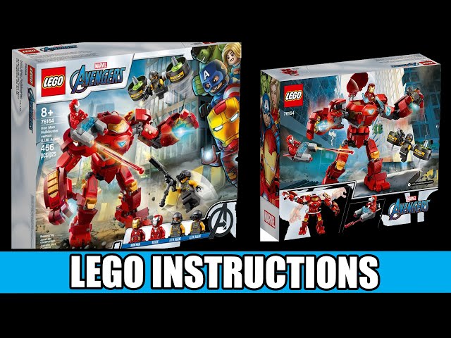 LEGO Super Heroes Sets: Marvel 76164 Iron Man Hulkbuster versus A.I.M.  Agent NEW