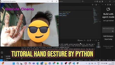 Tutorial Hand Gesture By Python 
