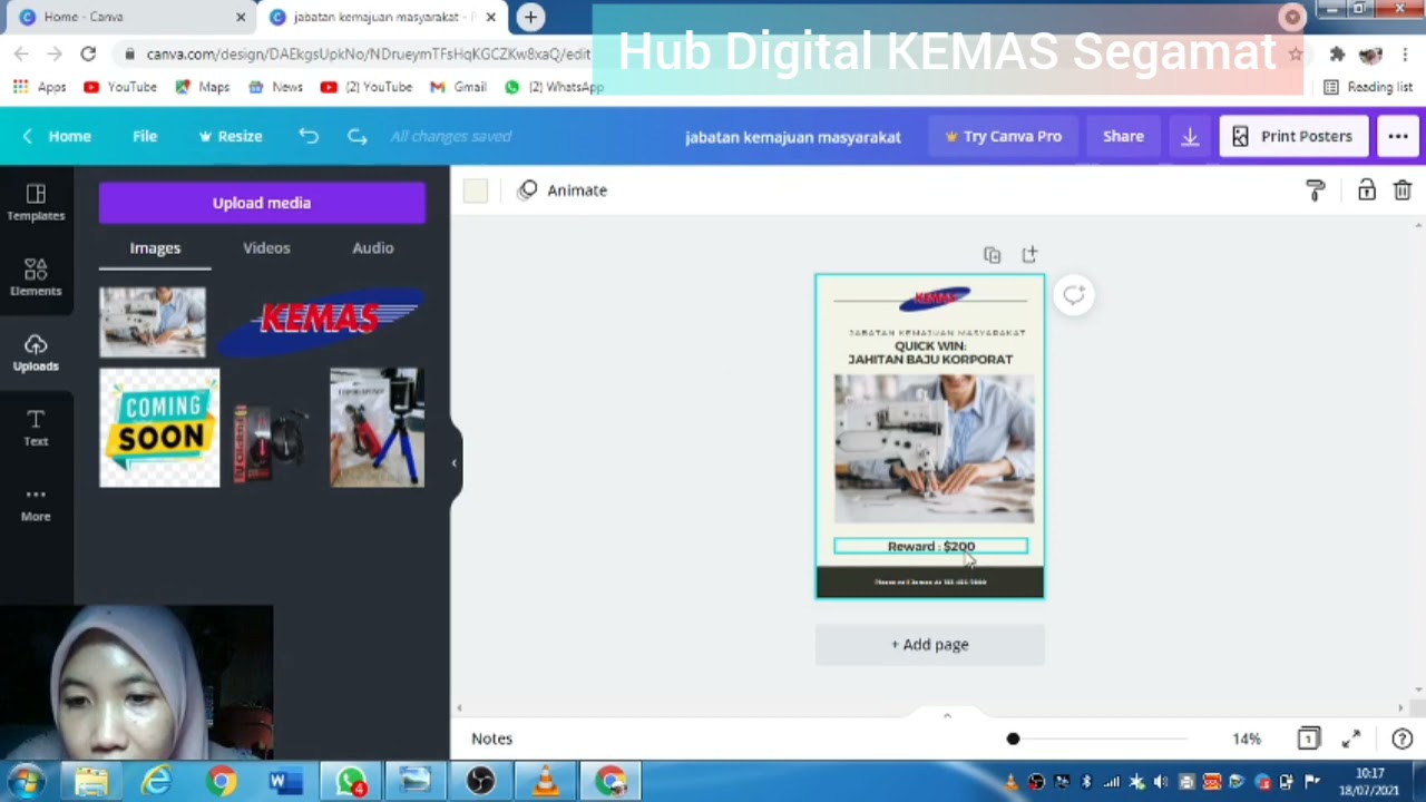 Membina Poster - YouTube