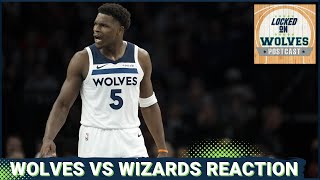 WOLVES POSTCAST: T-Wolves SURVIVE 2nd-Half SCARE From Washington, Move To 10-5