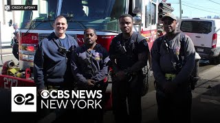 FDNY firefighters commended for saving newborn baby