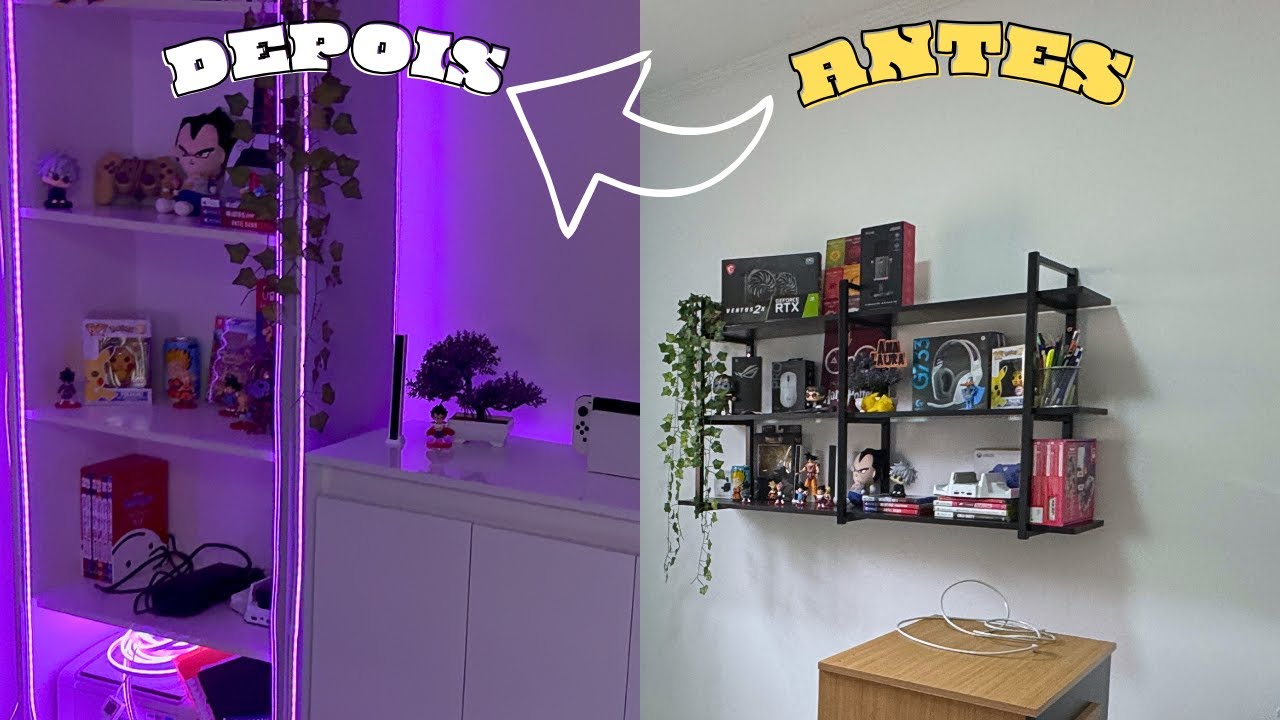 Reformando meu quarto GAMER (Cantinho dos sonhos)