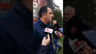 Babai I Almir Aliut Gjatë Protestës Së 21 Marsit Portalb.mk.