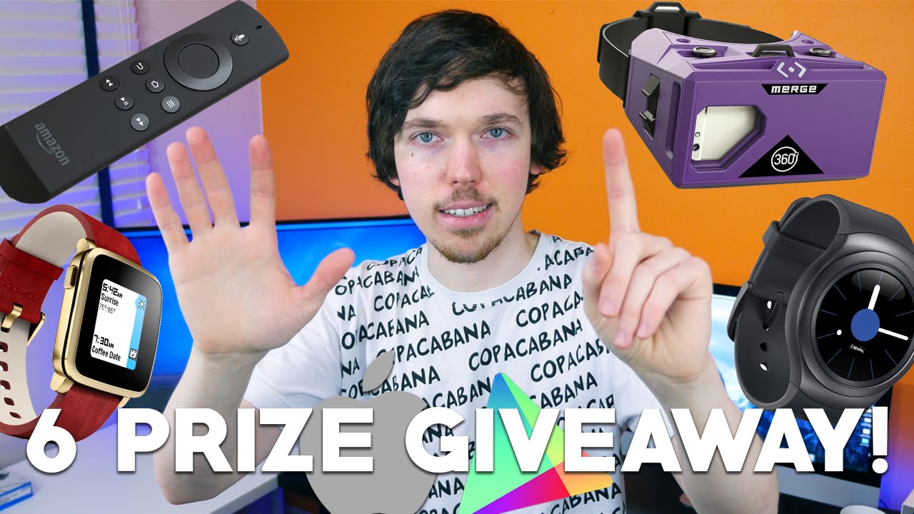 6 PRIZE TECH GIVEAWAY!