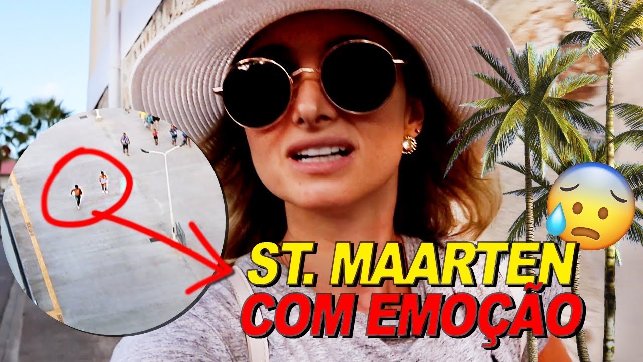 CHEGAMOS EM ST. MAARTEN E PASSAMOS O MAIOR SUFOCO!! 😰
