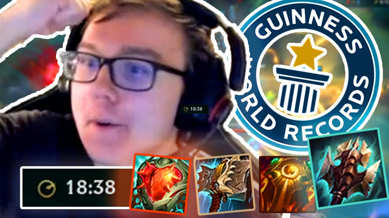 4 ITEMS WORLD RECORD - Thebausffs (Fan Edit)