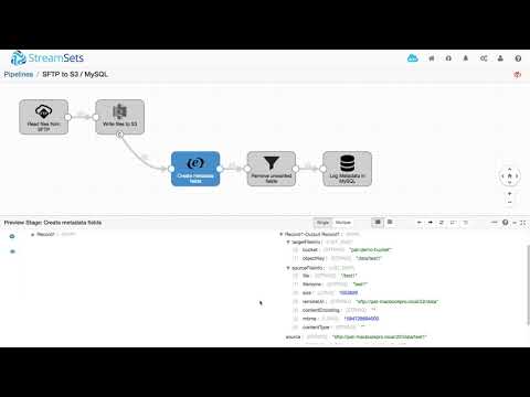 Preview Data Pipeline Events in StreamSets Data Collector
