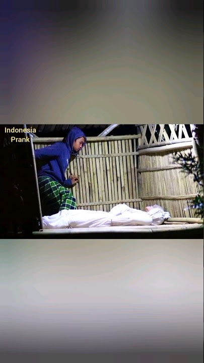 bikin ngakak 🤣 prank pocong ganggu orang tidur part 26
