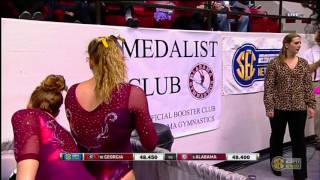 2016 NCAA WGym Alabama vs Georgia 720p60 NastiaFan101