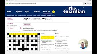 Guardian Cryptic Crossword (Tuesday, 16 June 2026) by Vlad