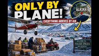 Why This Alaska Town Gets EVERYTHING By Plane