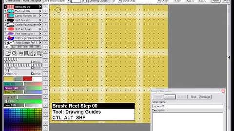 TwistedBrush Tutorials: Creating a Pattern with the Plaid Designer Brushes