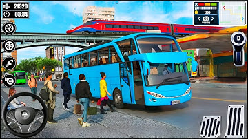 Real Choch Bus Simulator _ Extreme Roads Bus Games 2025 - Bus Game Android Gameplay 