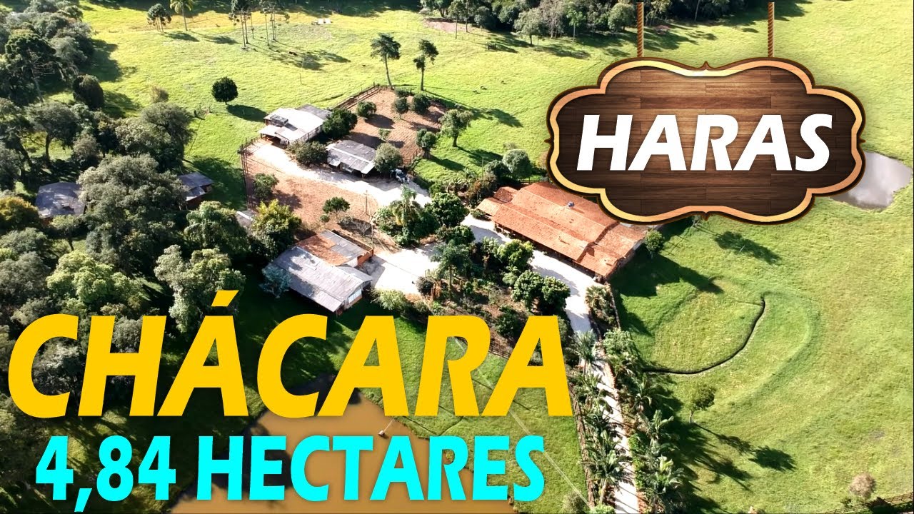 CHÁCARA 4,84 HECTARES | CASA SEDE + CASEIRO | 2 TANQUES | LAPA-PR