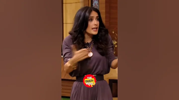 Salma Hayek Showing Her Strength 💪😆 #shorts