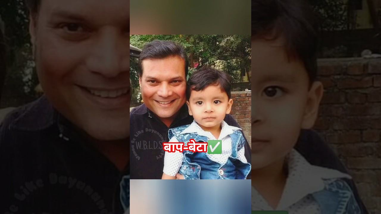 Cid Actors Real Life Father/Son !! 