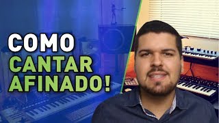 Video thumbnail of "Aula de Canto - #3 Afinação e Timidez | Técnica Vocal - Voz"