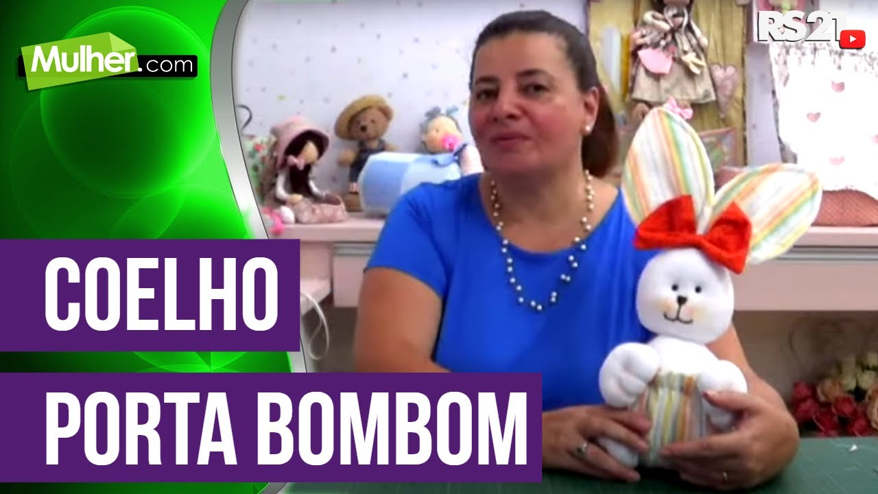 Mulher.com - 04/02/2017 - Coelho porta bombom - Vivi Prado P2 - @RedeSeculo21