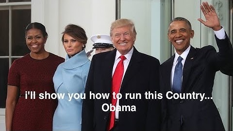 "INAUGURATION DAY" — A Bad Lip Reading of Donald Trump