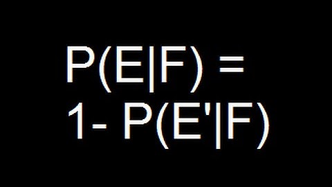 Conditional Probability : Property 3