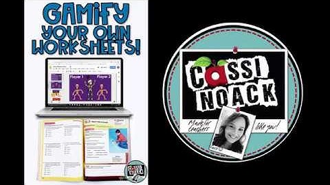 Gamify a Worksheet for your Class using Google Slides