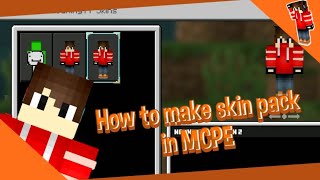 How to make skin pack in MCPE screenshot 3