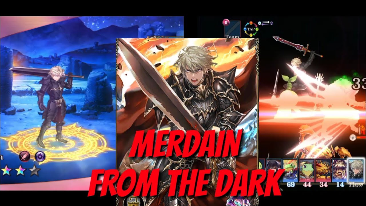 EVERTALE NEW HERO MERDAIN FROM THE DARK