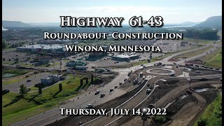 Highway 61-43 Construction, Winona, MN 7-14-22 Net Worth