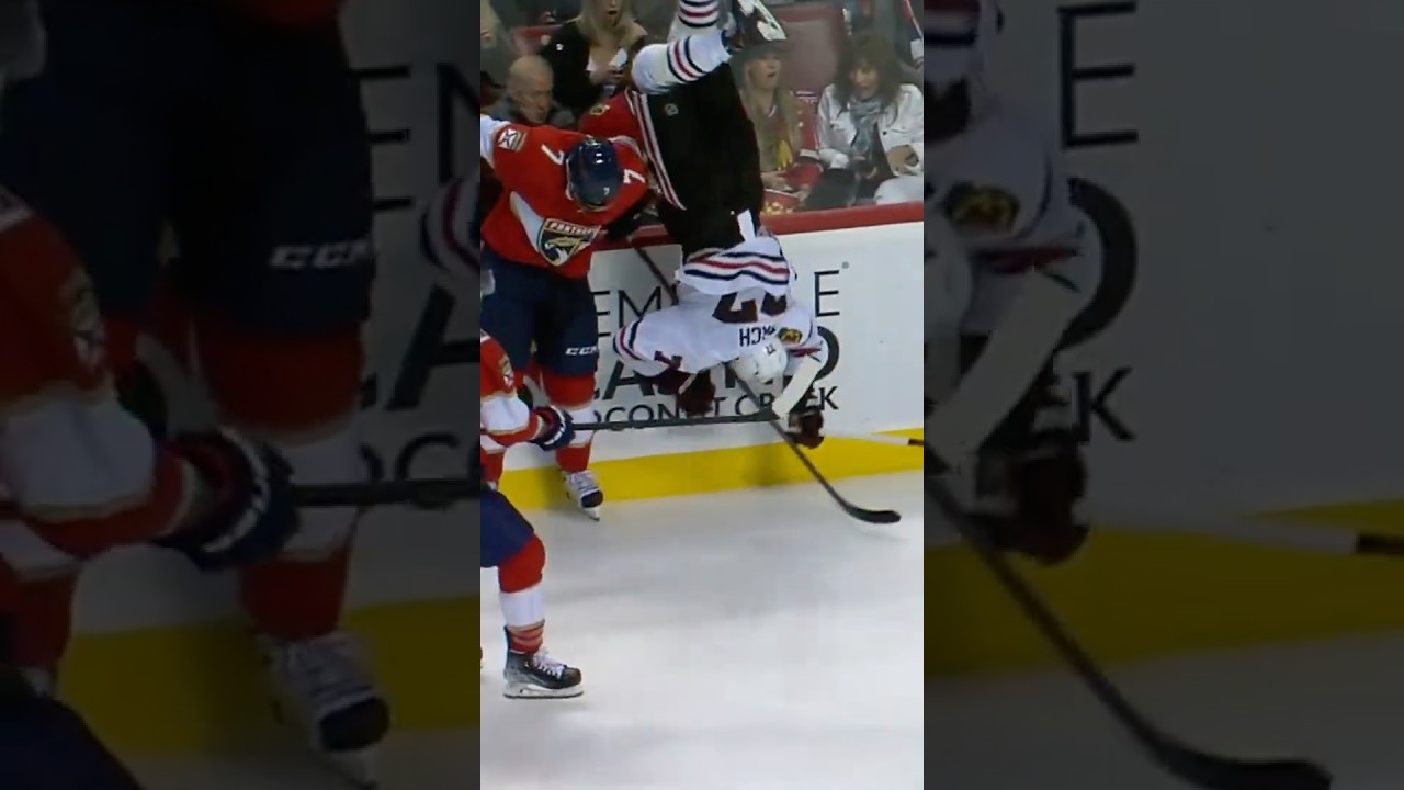 this hip check is pure art 🎨