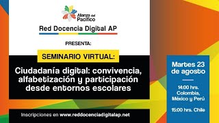 Ciudadanía digital: convivencia, alfabetización y participación desde entornos escolares