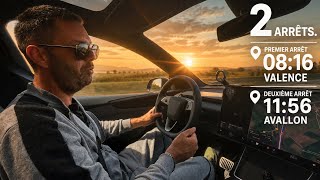 Long trajet en Model Y 2026 🇫🇷 Autonomie conso réelles autoroute vacances (juniper batterie 5M)