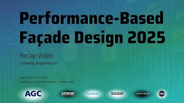 Performance-Based Façade Design by A. Mejorin – 2025 Recap Video