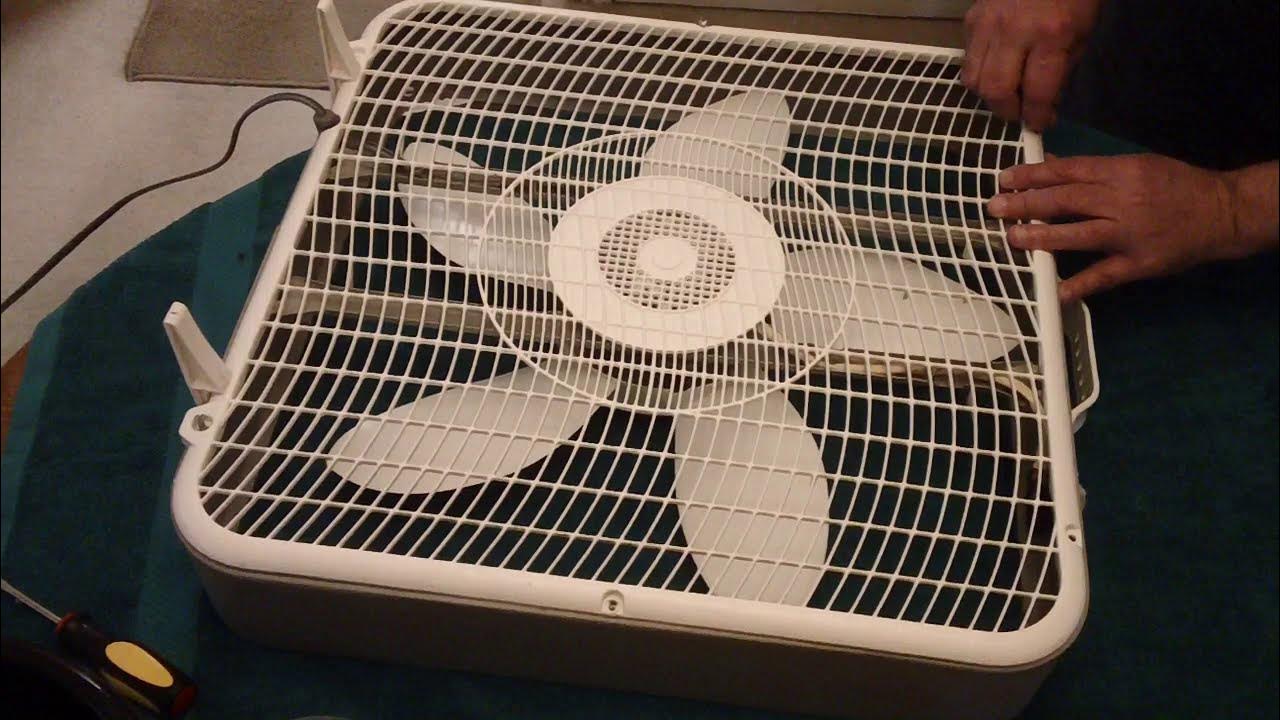 How to Clean a Box Fan YouTube
