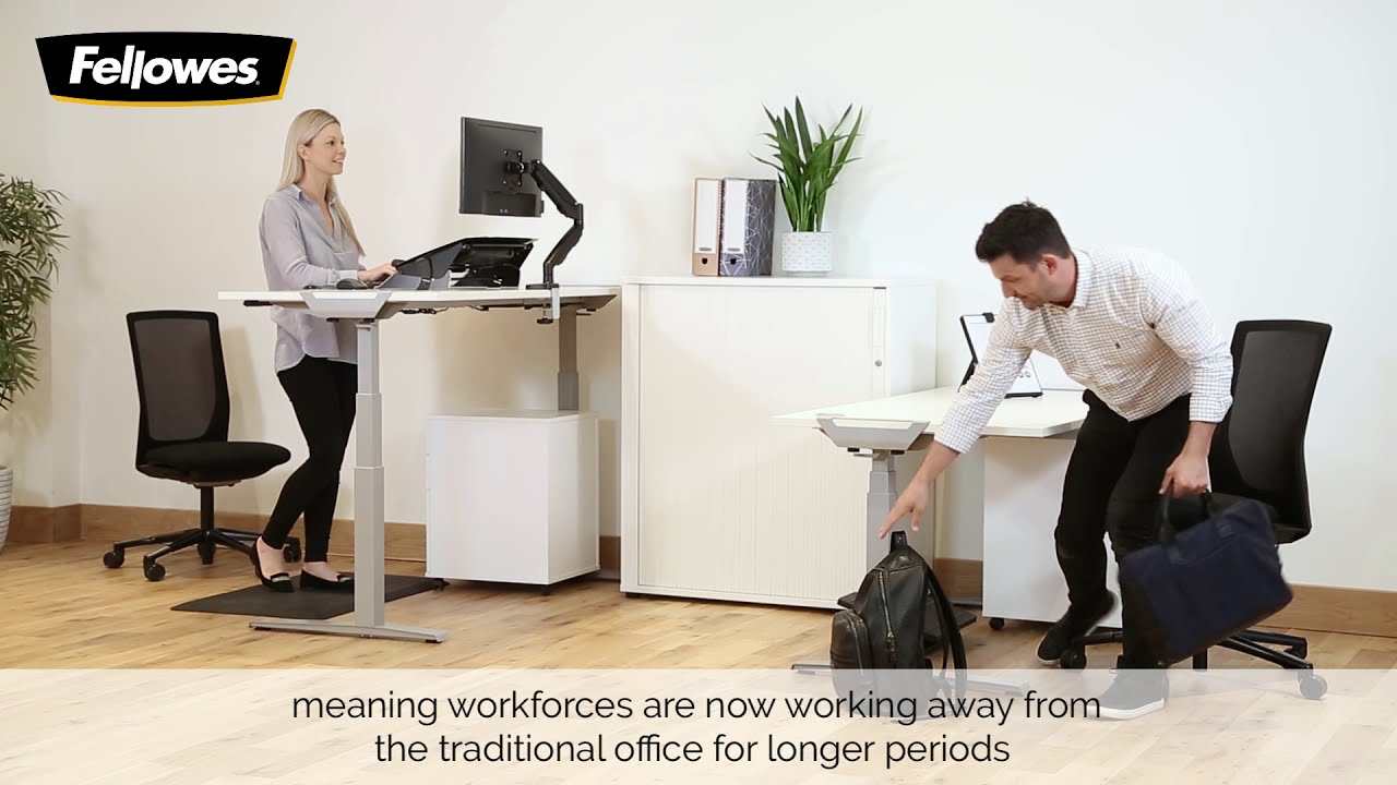 Introducing Ergonomic Solutions for Hybrid Working by Fellowes®