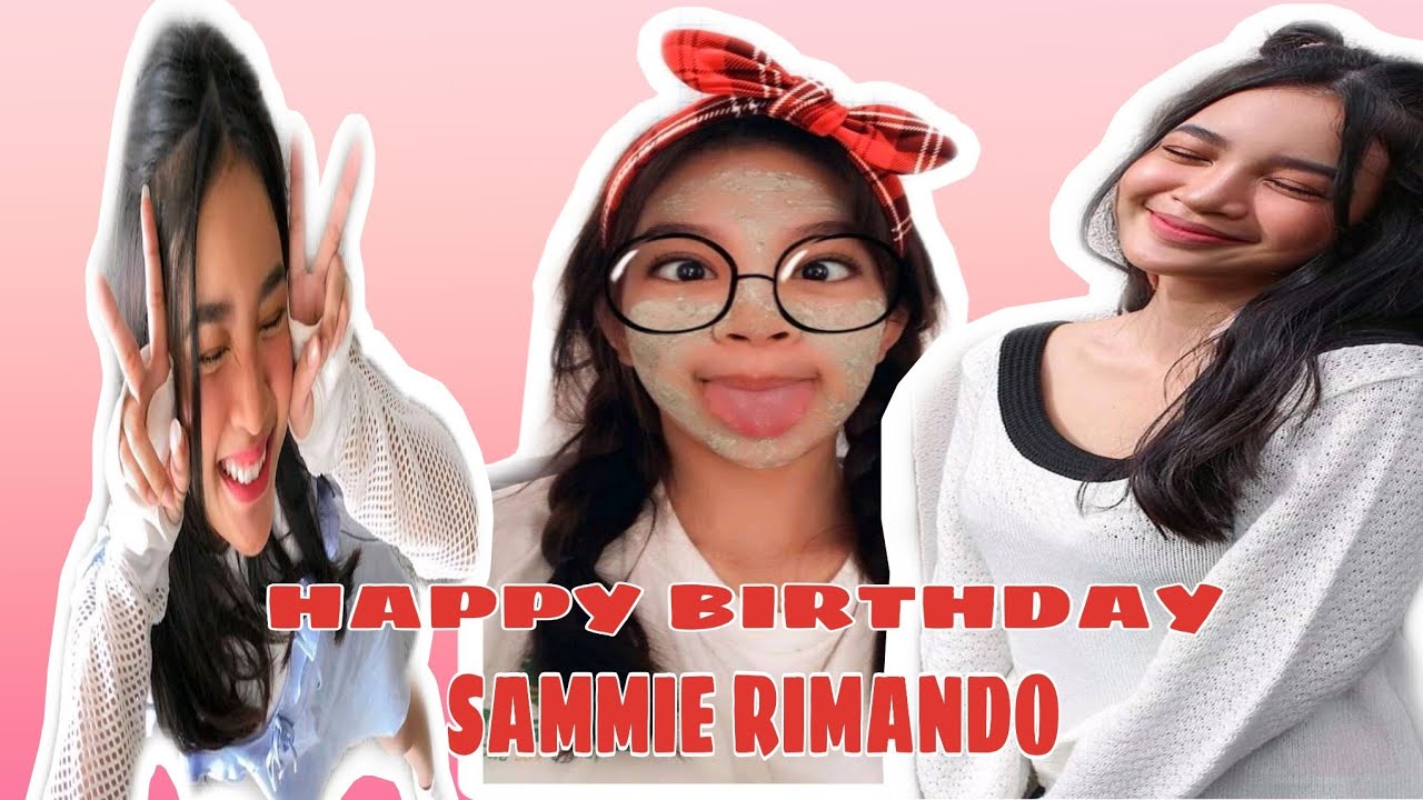 Sammy Rimando HAPPY BIRTHDAY SAMMIE RIMANDO - YouTube