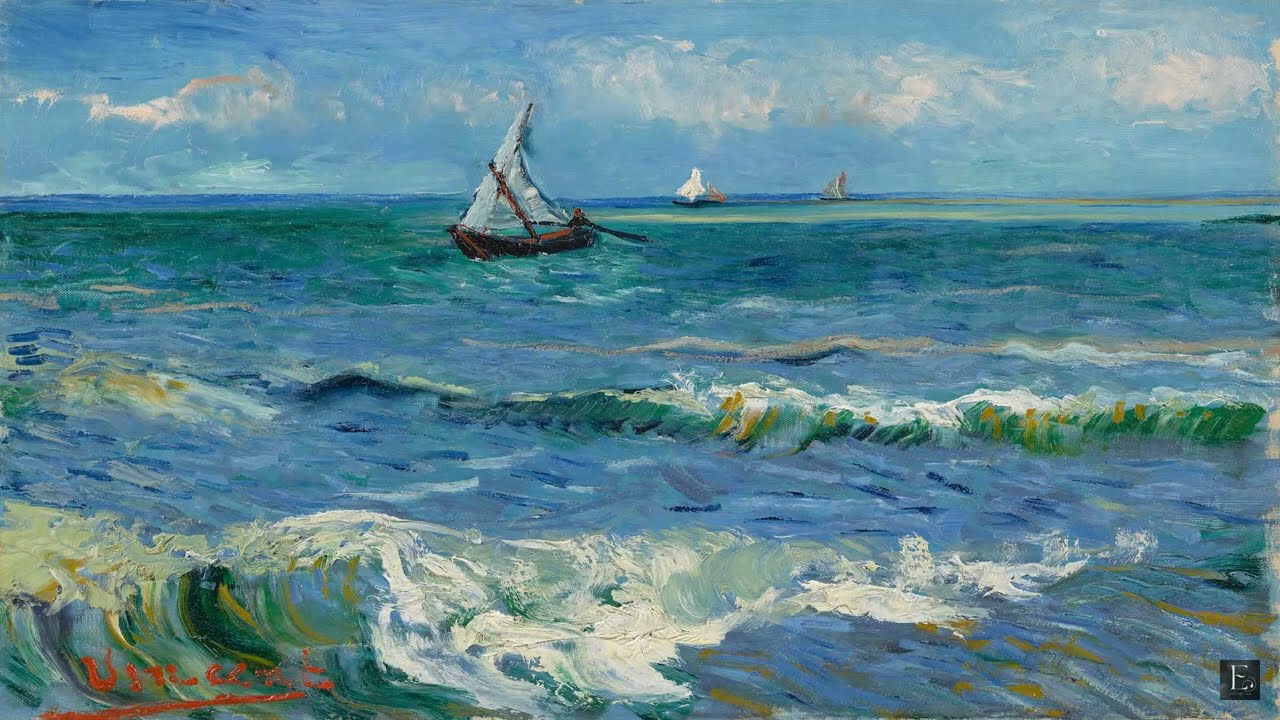 Vincent van Gogh | Seascape & More | Silent Art Screensaver