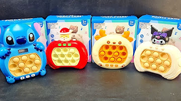 9 Minutes Satisfying with playing Fast Push Game Pop It Eletrônico Fidget Toy ASMR