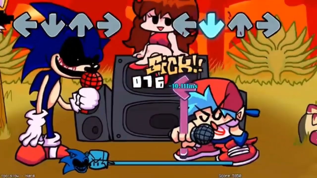 FNF Sonic.Exe - Too Slow (Vocals Only)