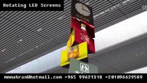 Rotating LED Screen