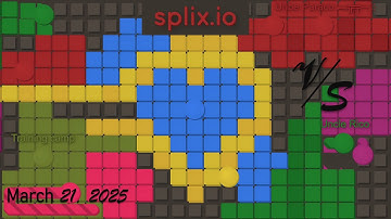 Splix.io | Playing Splix on March 21, 2025 Compilation Part II