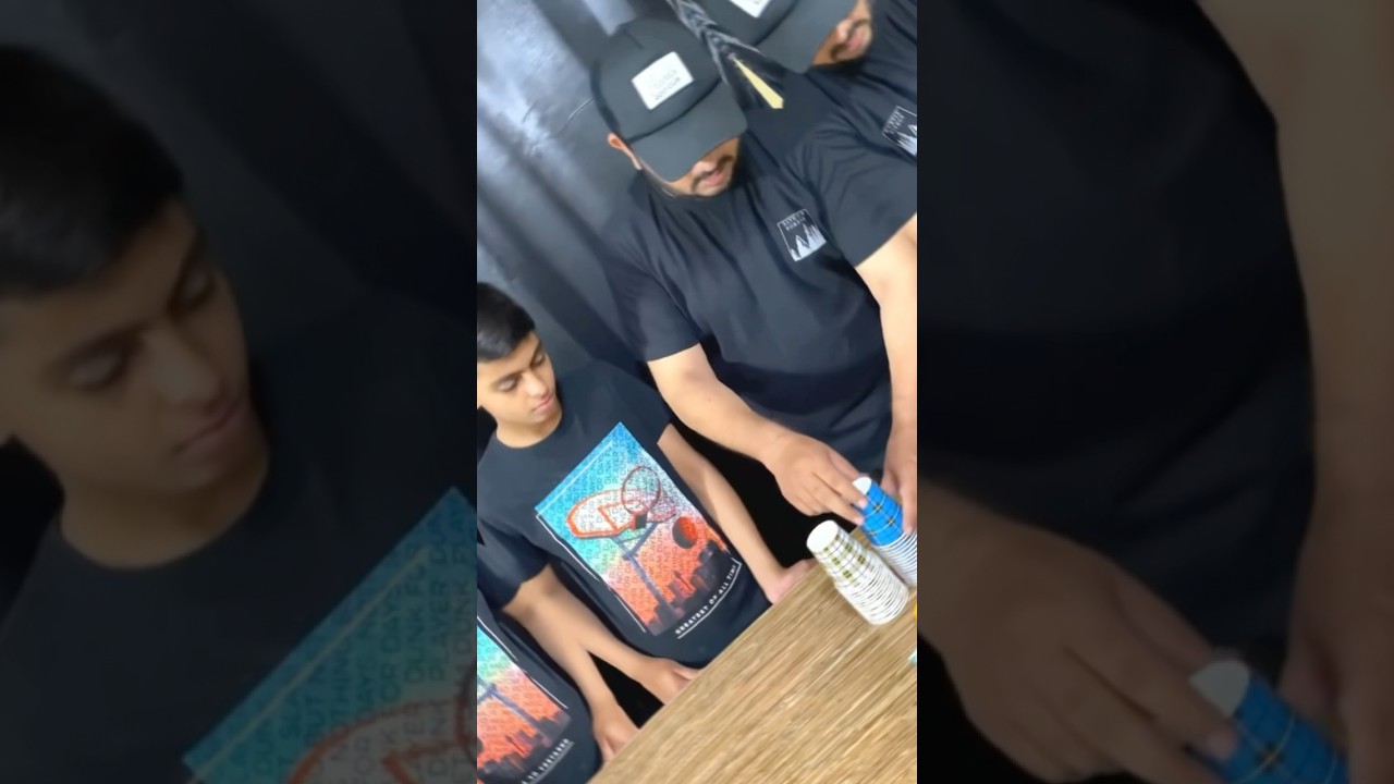 🏆 Cup Tower Challenge! 🎯 Who Builds Fastest Wins Cash 💸 Family Fun 4.9.2025