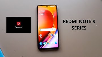 Latest Oxygen OS On REDMI Note 9 PRO/Max/Poco M2 Pro