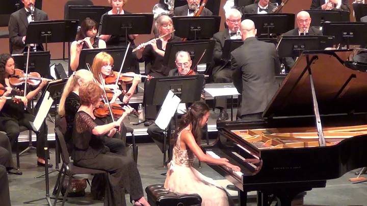 Grace Chen playing Ravel piano concerto; 2nd and 3...
