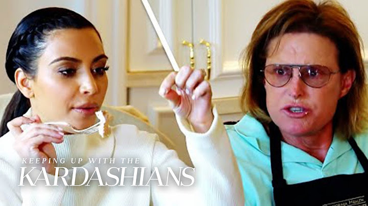 UNFORGETTABLE Kardashian Food Moments Pt. 2 | KUWTK | E!
